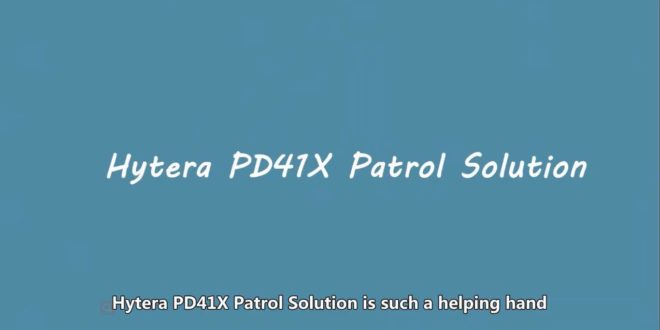 Cover Watch A Cartoon Learn What PD41 X Patrol Solution Is